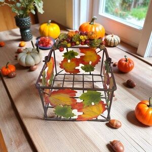 Vintage Russ Berrie Fall‎ Basket